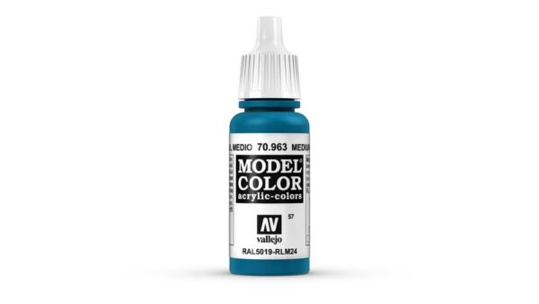 Vallejo – 70.963 Model Color Paint 17ml – Medium Blue