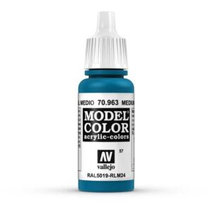 Vallejo – 70.963 Model Color Paint 17ml – Medium Blue