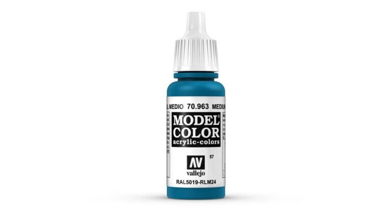 Vallejo - 70.963 Model Color Paint 17ml - Medium Blue