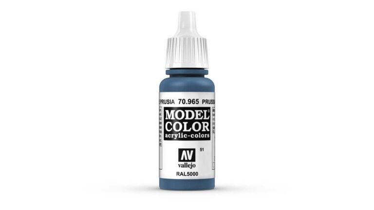 Vallejo - 70.965 Model Color Paint 17ml - Prussian Blue