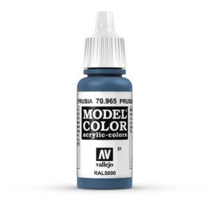 Vallejo – 70.965 Model Color Paint 17ml – Prussian Blue