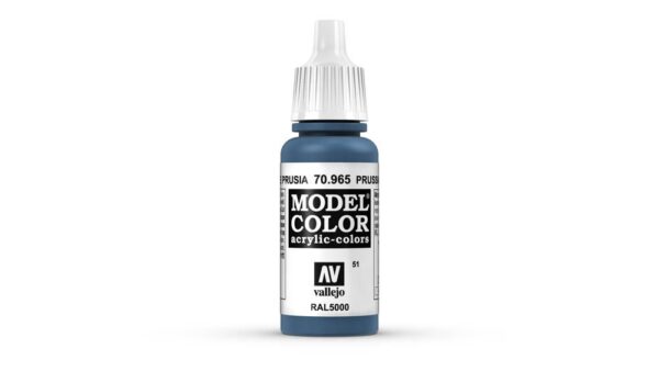 Vallejo – 70.965 Model Color Paint 17ml – Prussian Blue