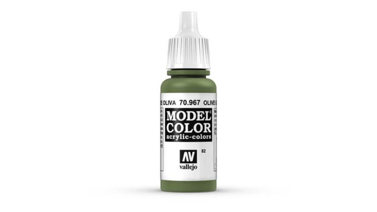 Vallejo - 70.967 Model Color Paint 17ml - Olive Green
