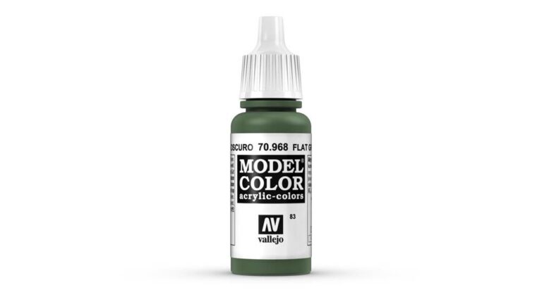 Vallejo-70-968-Model-Color-Paint-17ml-Flat-Green