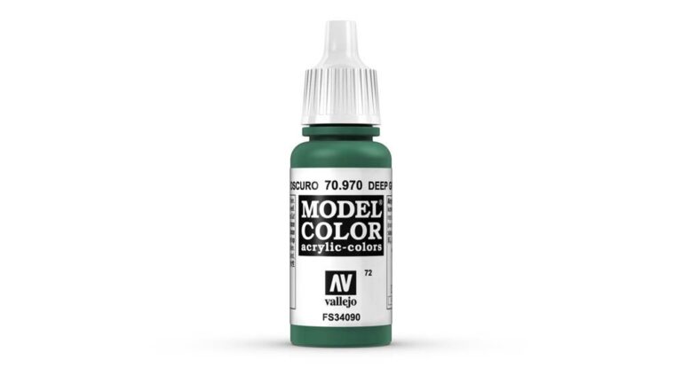 Vallejo - 70.970 Model Color Paint 17ml - Deep Green