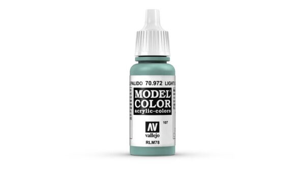 Vallejo – 70.972 Model Color Paint 17ml – Light Green Blue