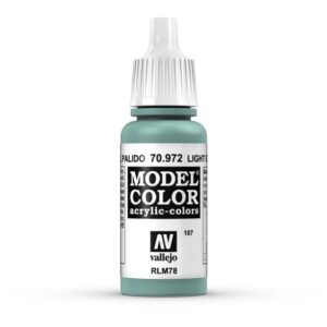 Vallejo – 70.972 Model Color Paint 17ml – Light Green Blue