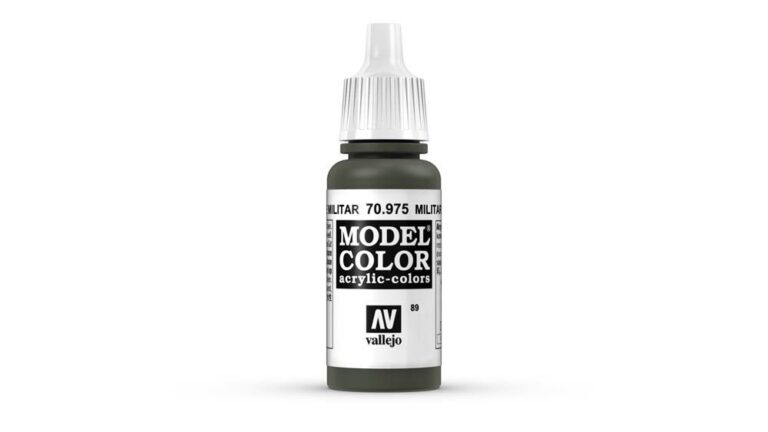 Vallejo - 70.975 Model Color Paint 17ml - Military Green