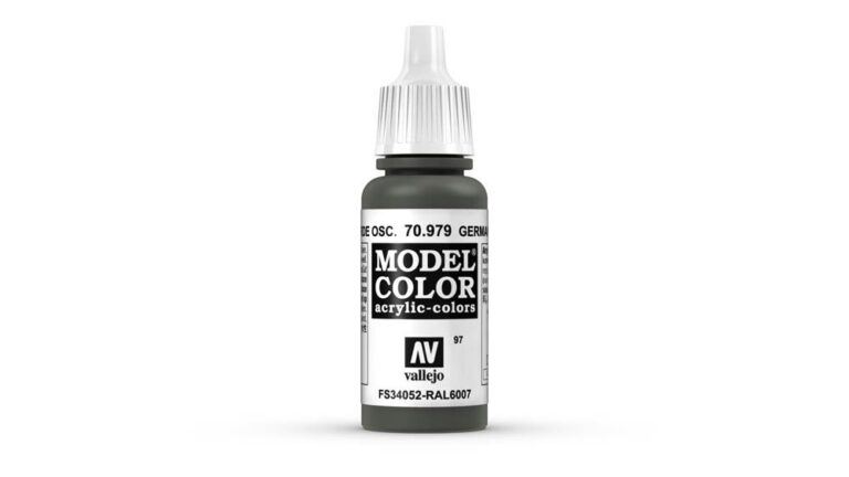 Vallejo Color Paint 17ml - German Camouflage Dark Green