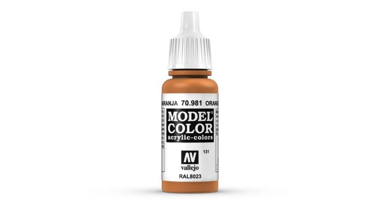 Vallejo - 70.981 Model Color Paint 17ml - Orange Brown