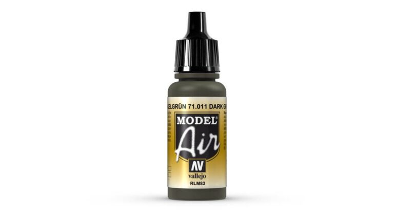 Vallejo - 71.011 Model Air Paint RLM83 17ml - Dark Green