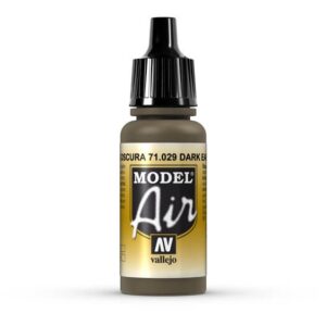 Vallejo – 71.029 Model Air Paint 17ml – Dark Earth