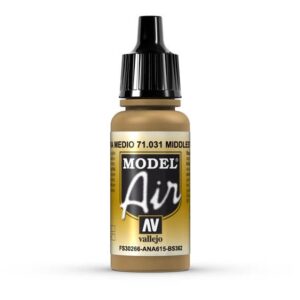 Vallejo – 71.031 Model Air Paint 17ml – Middle Stone