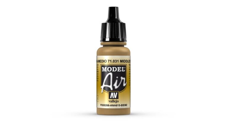 Vallejo - 71.031 Model Air Paint 17ml - Middle Stone
