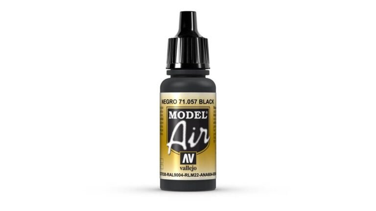 Vallejo - 71.057 Model Air Paint 17ml - Black