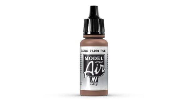 Vallejo – 71.069 Model Air Paint 17ml – Metallic Rust