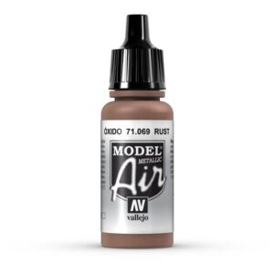 Vallejo – 71.069 Model Air Paint 17ml – Metallic Rust