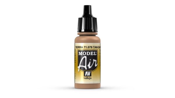 Vallejo – 71.079 Model Air Paint 17ml – Tan Earth