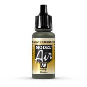 Vallejo – 71.093 Model Air Paint 17ml – Nato Green