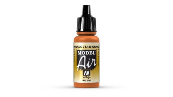 Vallejo – 71.130 Model Air Paint 17ml – Orange Rust