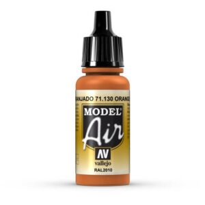 Vallejo – 71.130 Model Air Paint 17ml – Orange Rust