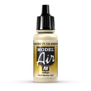 Vallejo – 71.132 Model Air Paint 17ml – Aged White