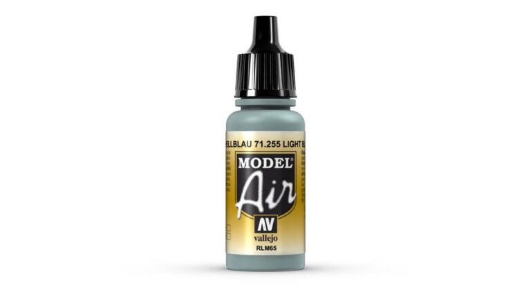Vallejo-71-255-Model-Air-Paint-17ml-Light-Blue-Rlm-65