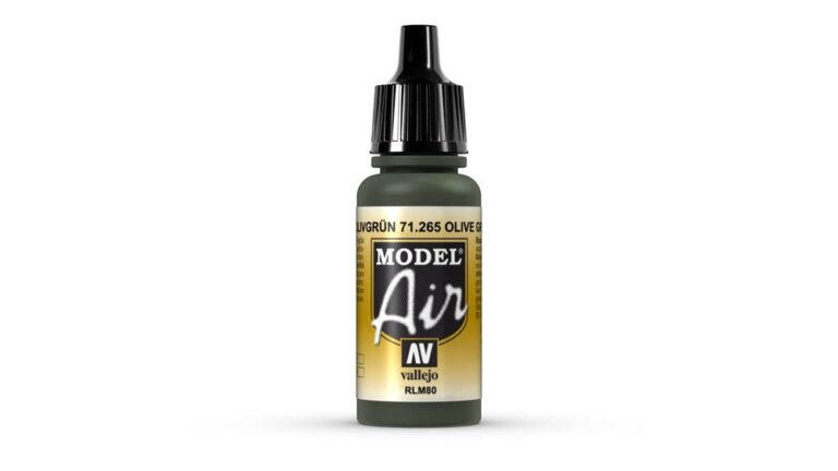 Vallejo - 71.265 Model Air Paint 17ml - Olive Green RLM80