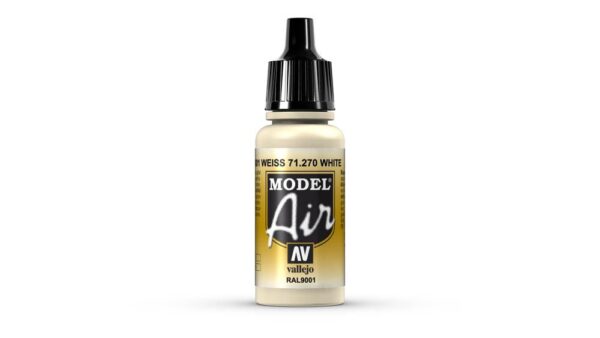 Vallejo – 71.270 Model Air Paint 17ml – Off-White