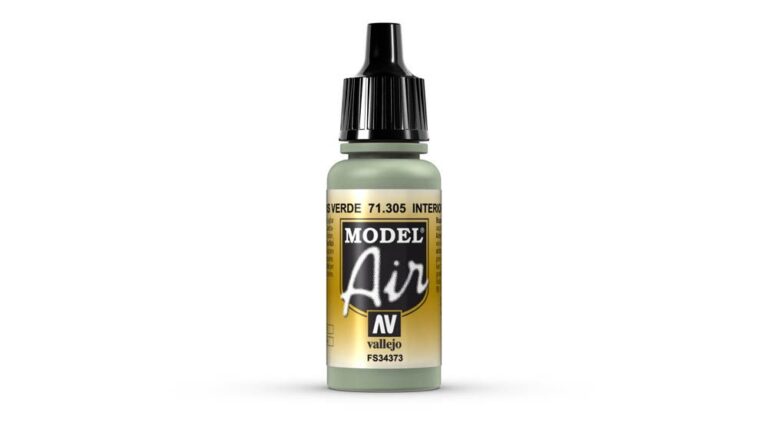 Vallejo - 71.305 Model Air Paint 17ml - Interior Grey Green