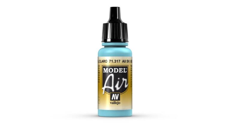 Vallejo-71-317-Model-Air-Paint-17ml-AII-Sv-Gol-Light-Blue