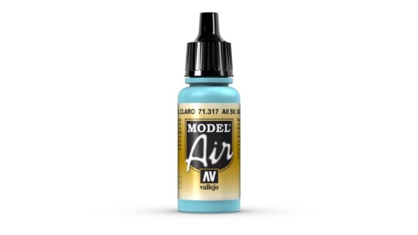 Vallejo-71-317-Model-Air-Paint-17ml-AII-Sv-Gol-Light-Blue