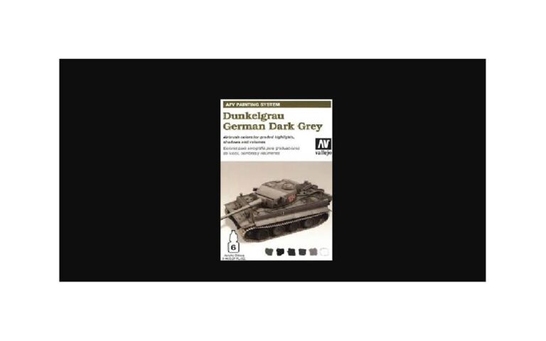 Vallejo - 78400 AFV Painting System 6x8ml - German Dark Grey