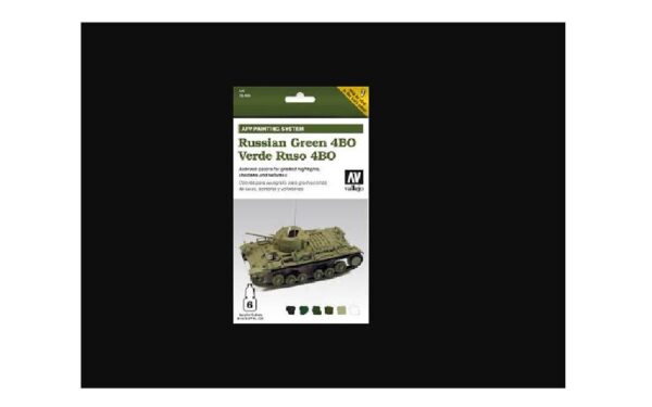 Vallejo-78403-Afv-Armour-Painting-System-Set-Verde-Ruso-4Bo-6x8ml-Set