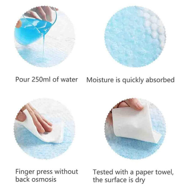 Smurfs – Disposable Changing Mats, 240 Counts – Blue