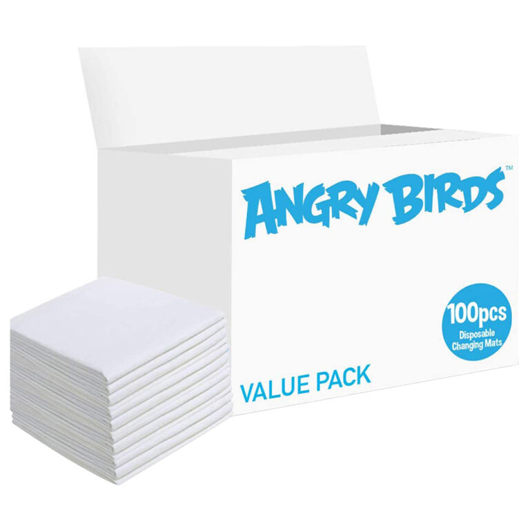Angry Birds Disposable Changing Mats Value Pack - 100 Piece