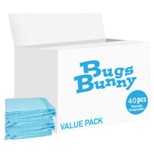 Tom & Jerry Disposable Changing Mats Value Pack – 40 Piece