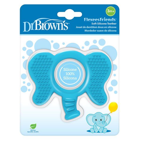 Dr. Browns – Flexees Friends Elephant Teether Blue