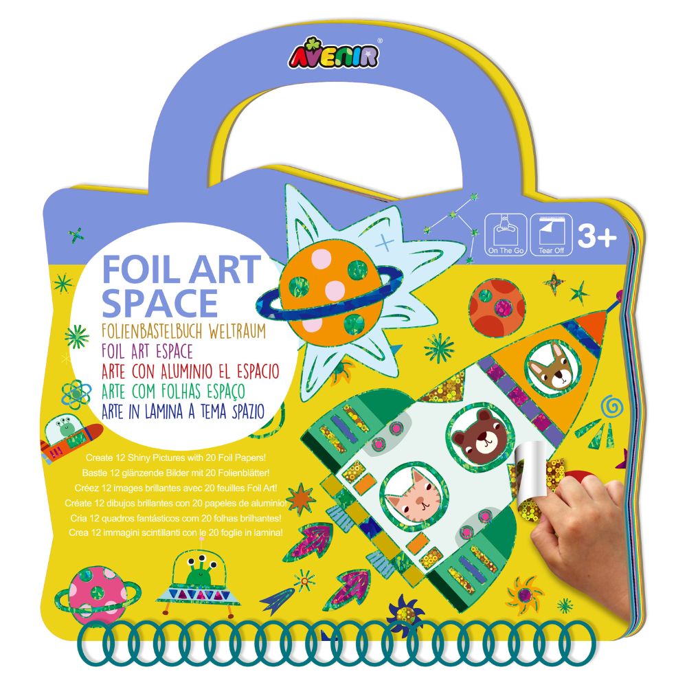 Avenir - Foil Art - Space Multicolour