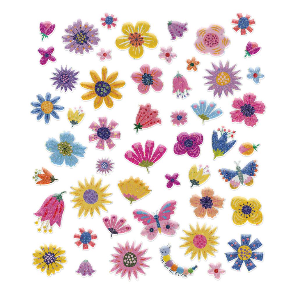 Avenir - Puffy Sticker  Garden  Multicolor