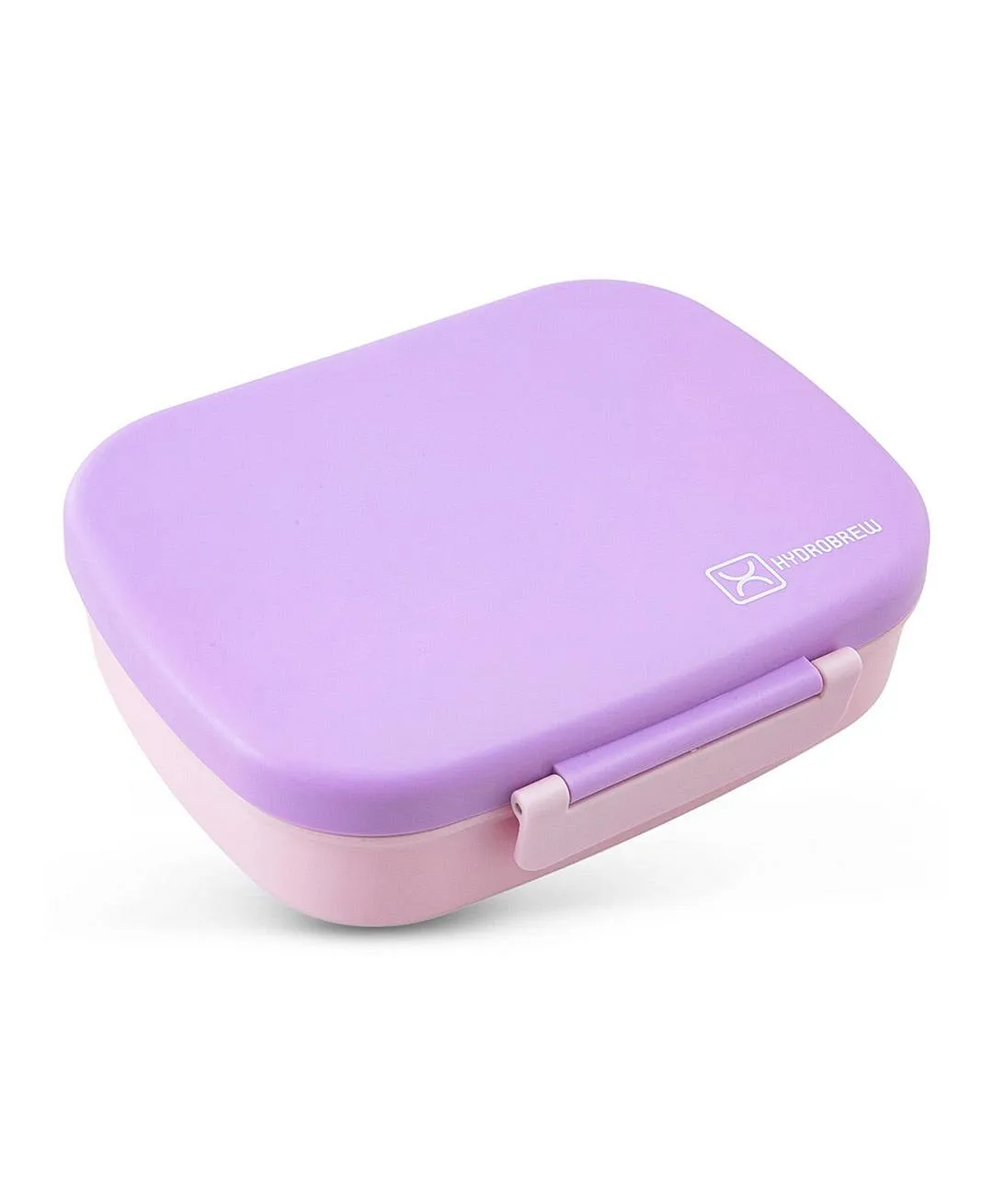 Hydrobrew – Smart Serve Bento Lunch Box 1100ml w/ Sip Switch Stainless Steel Water Bottle 1000ml – Lilac Blush