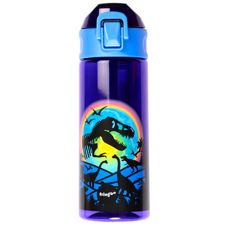 Fringoo -Flip Top Bottle - Dinosaur Moon