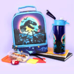 Fringoo -Flip Top Bottle – Dinosaur Moon