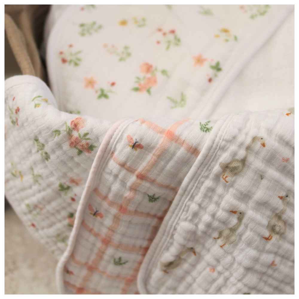 Aden + Anais - Essentials Pack of 2 Hooded Towel - Dino Jungle