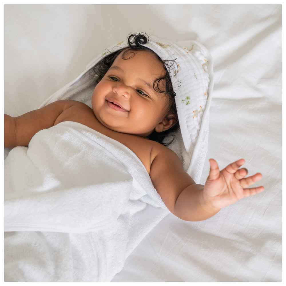 Aden + Anais – Essentials Pack of 2 Hooded Towel – Dino Jungle