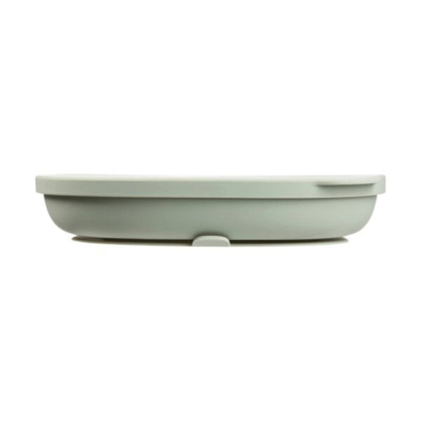 B. Box Silicone Plate With Lid – Sage