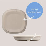 B. Box Silicone Plate With Lid – Blush