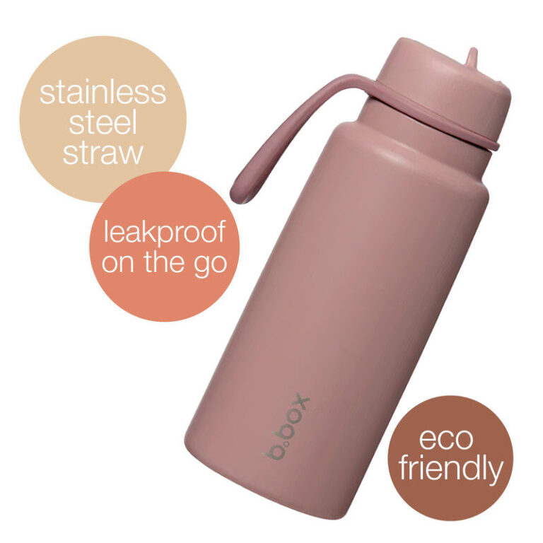 B. Box 1L Insulated Flip Top Bottle Berry Smoothie