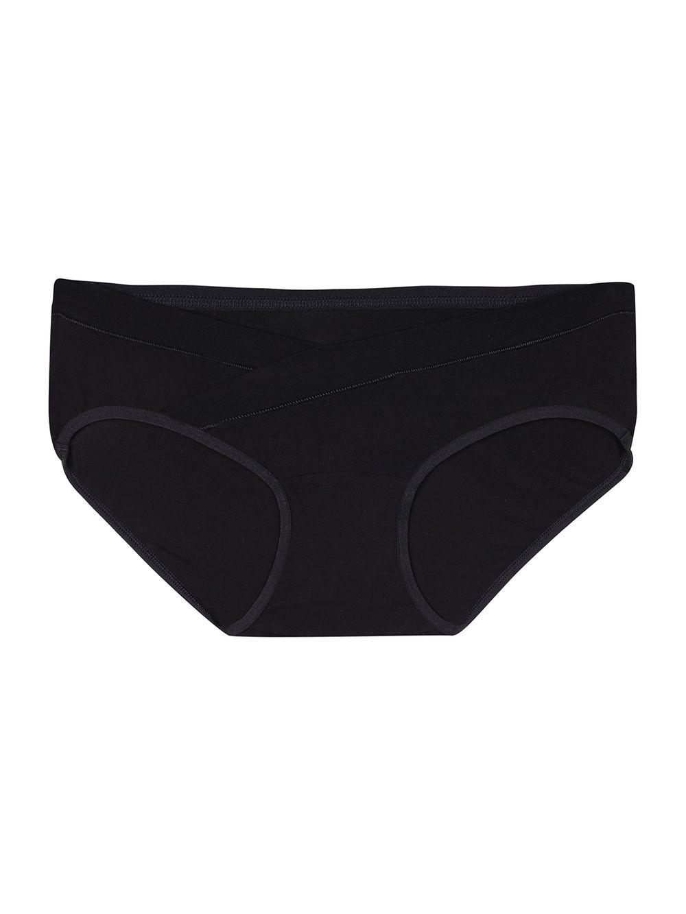 TUMMY – Full Coverage Period Panty – Black – Pack of 2_XXL