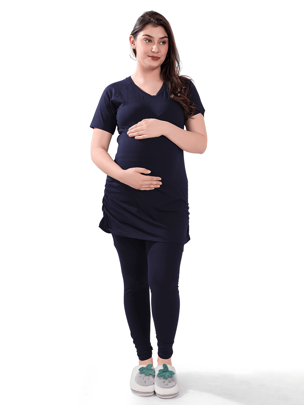Tummy - Maternity T-Shirt - Blue_L